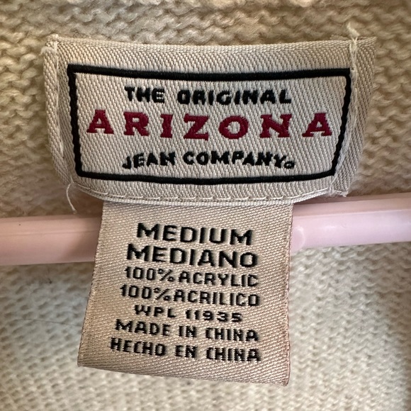 Retro Zip-Up Cardigan - Picture 3 of 4